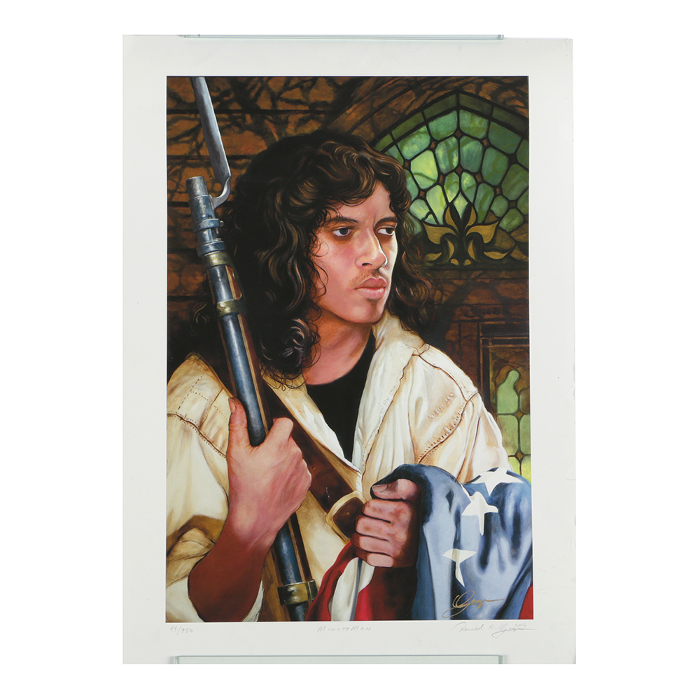 Signed Limited Edition Digital Pigment Print on Paper "Minuteman"