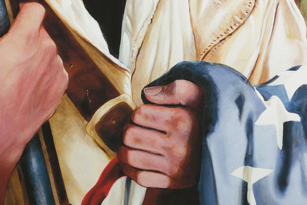 Signed Limited Edition Digital Pigment Print on Paper "Minuteman"