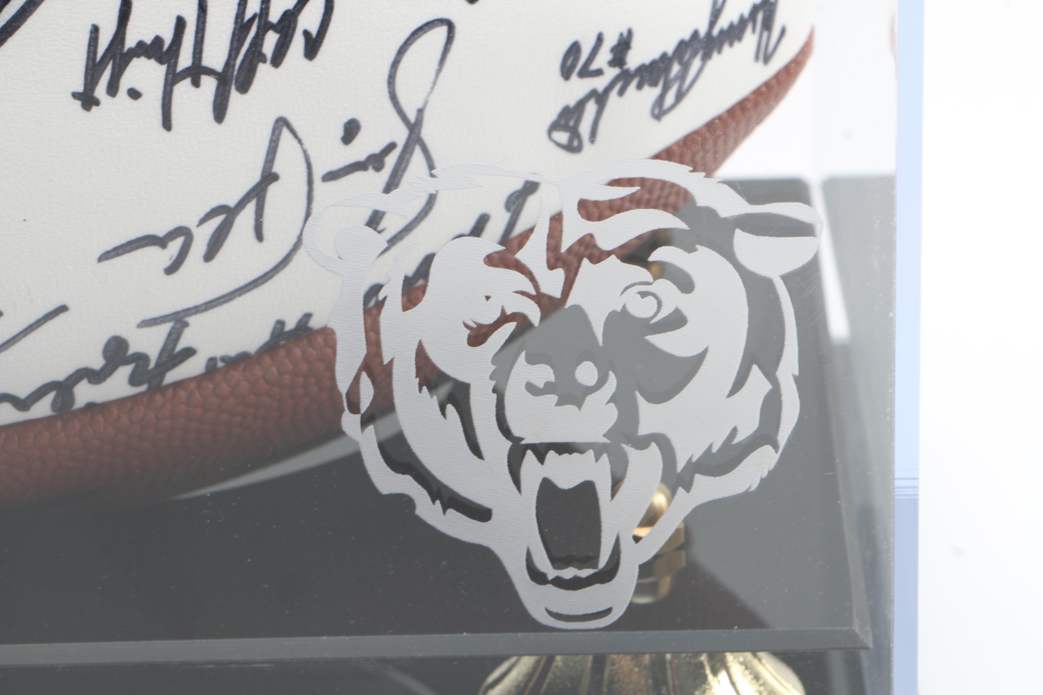 Team Signed Super Bowl XX Champions Chicago Bears 1985