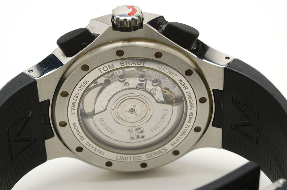 Movado Series 800 TOM BRADY Special Edition Chronograph Automatic Watch