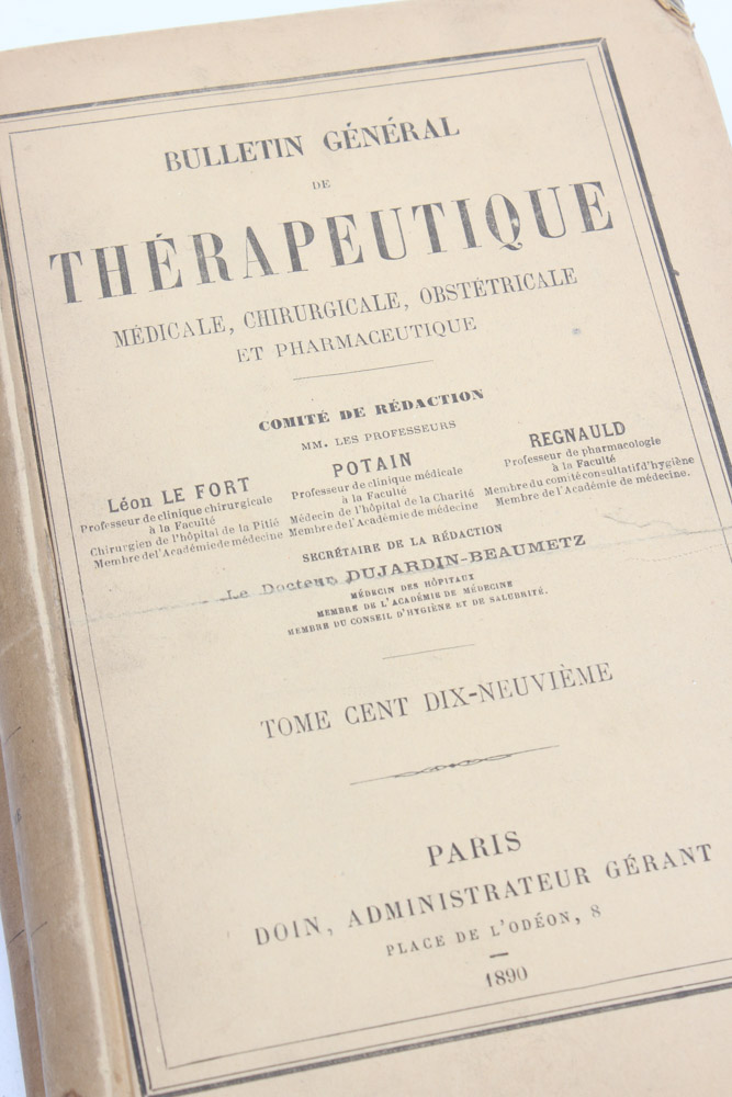Antique French Medical Texts
