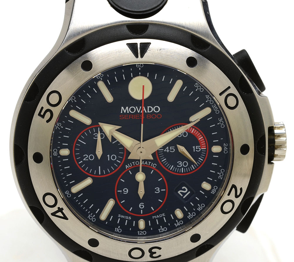 Movado Series 800 TOM BRADY Special Edition Chronograph Automatic Watch