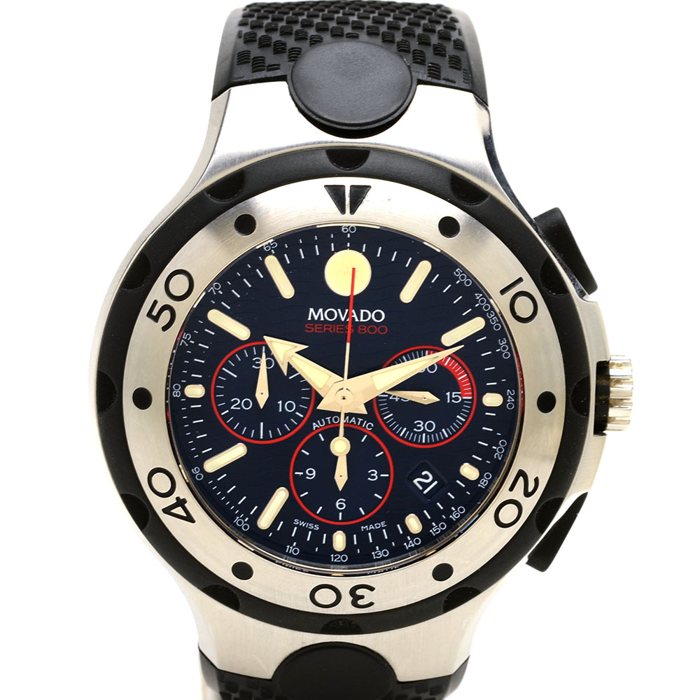 Movado Series 800 TOM BRADY Special Edition Chronograph Automatic Watch