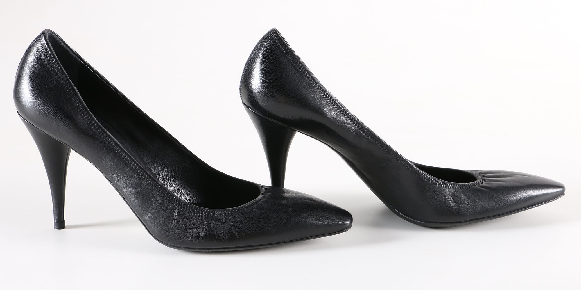 Prada Nappa Soft Nero Heels