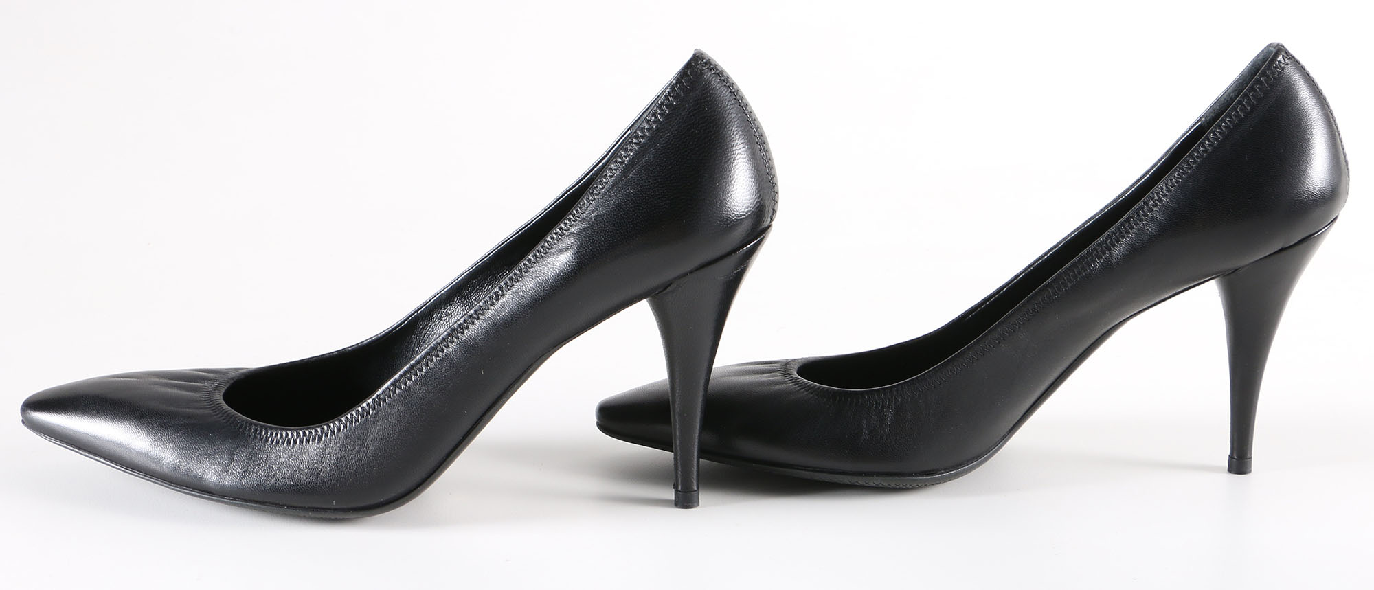 Prada Nappa Soft Nero Heels