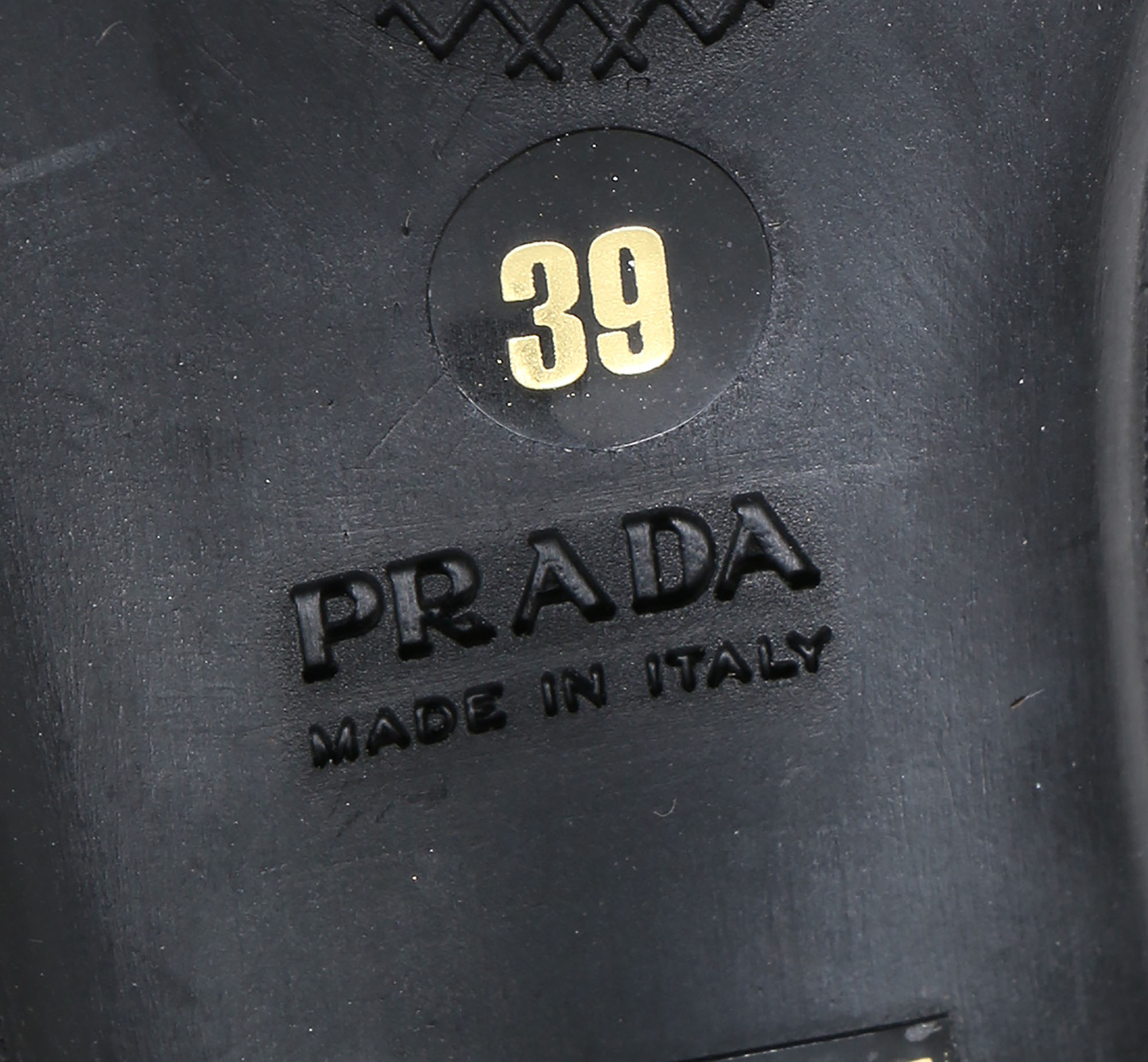 Prada Nappa Soft Nero Heels