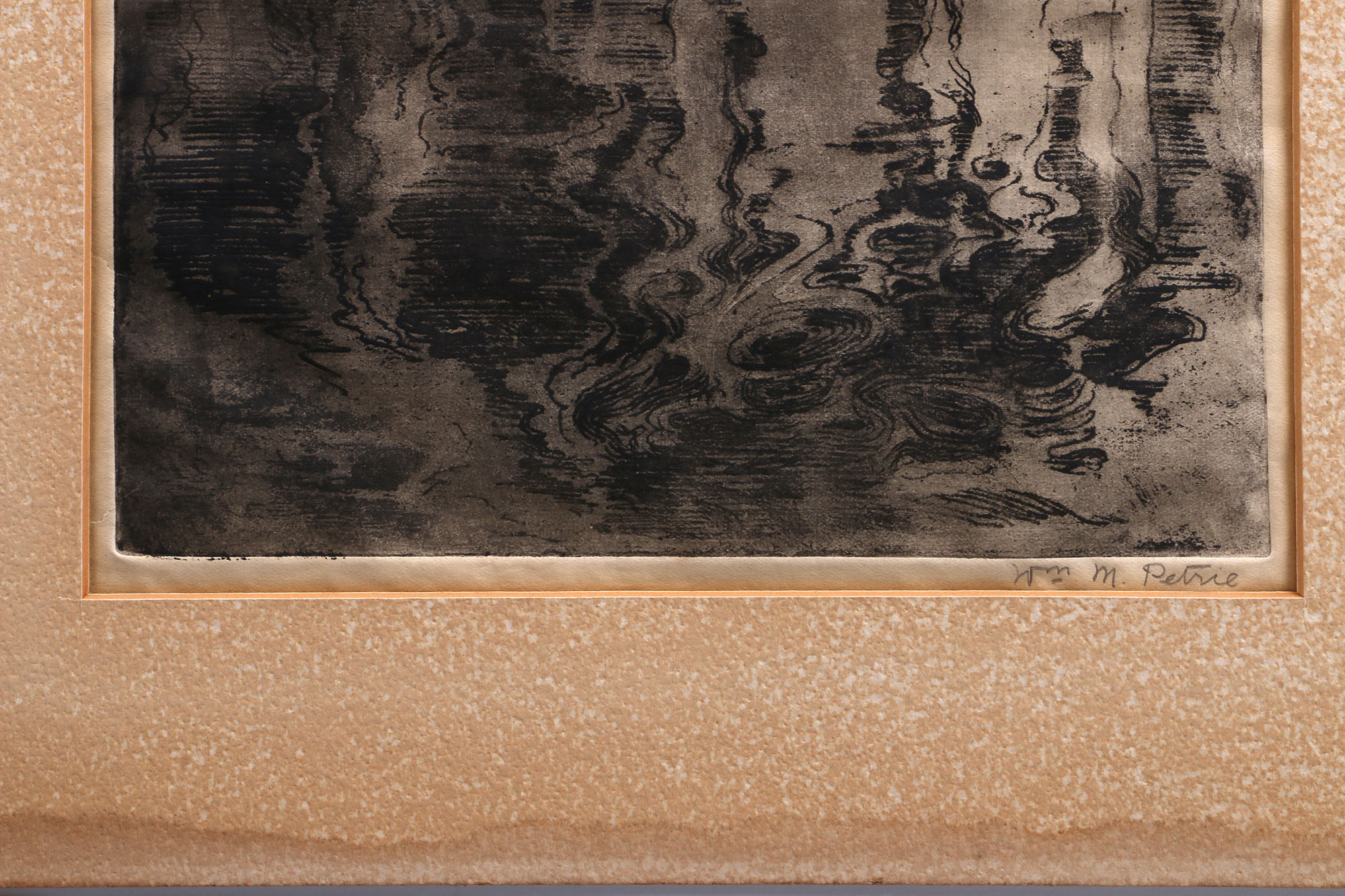 Monogrammed Old Master Print and Other Intaglio Prints of Various Scenes