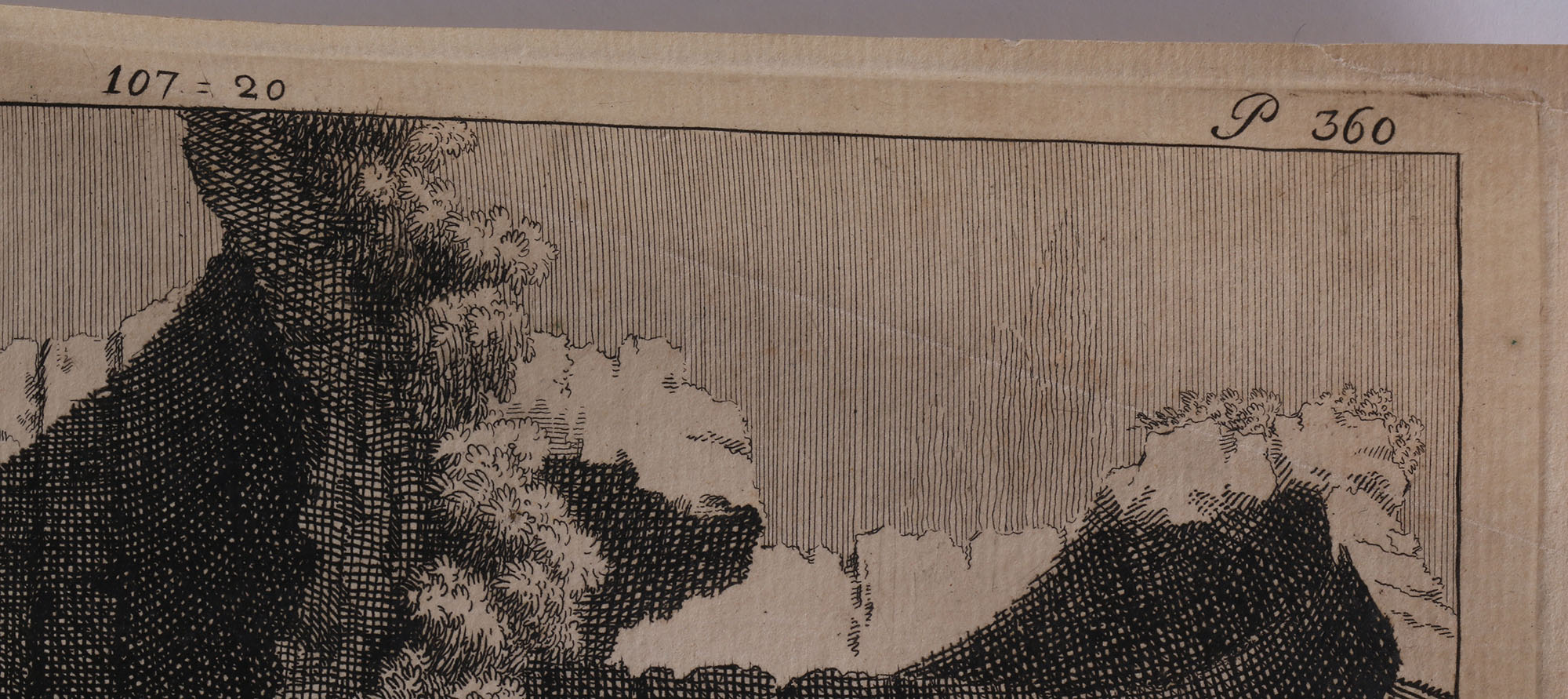 Monogrammed Old Master Print and Other Intaglio Prints of Various Scenes