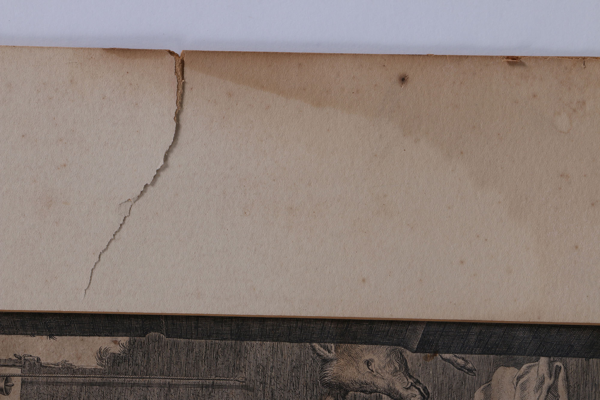 Monogrammed Old Master Print and Other Intaglio Prints of Various Scenes