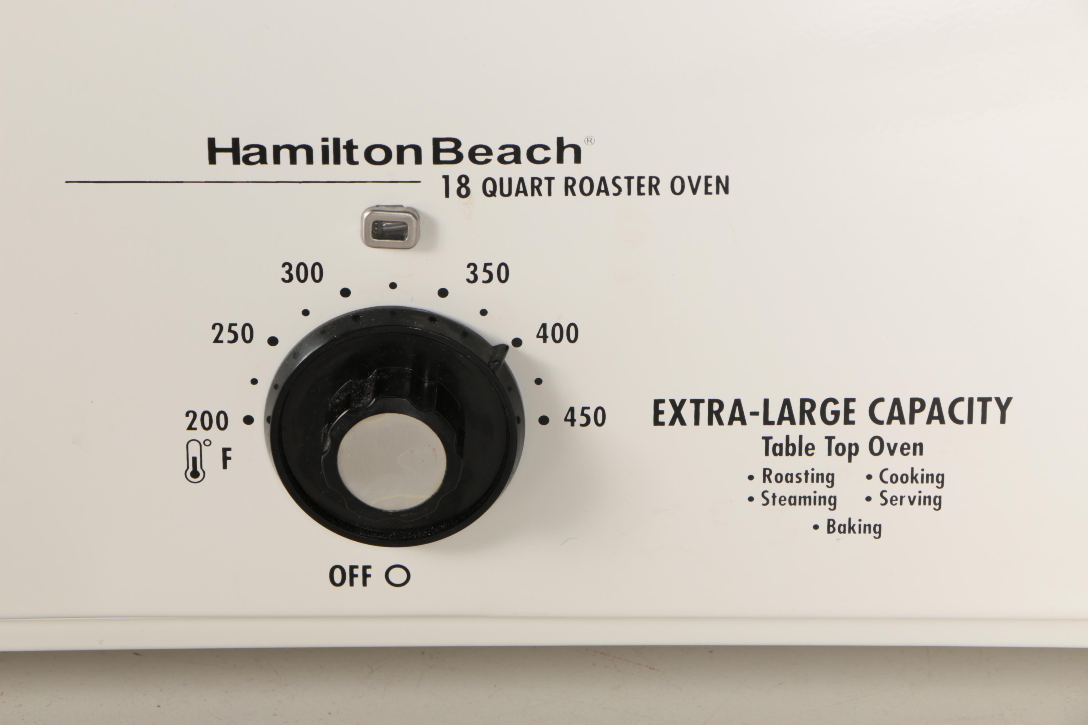 Hamilton Beach 18 Quart Roaster Oven