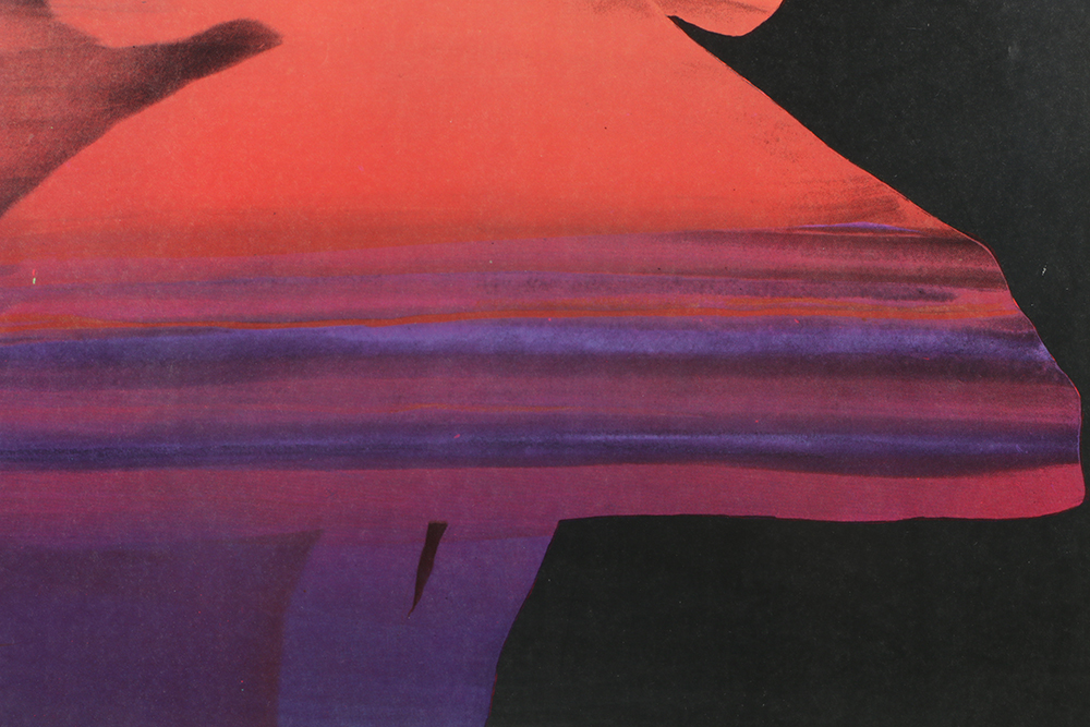 Half-Tone Poster Print on Paper for "The Folk Dance Ensemble"