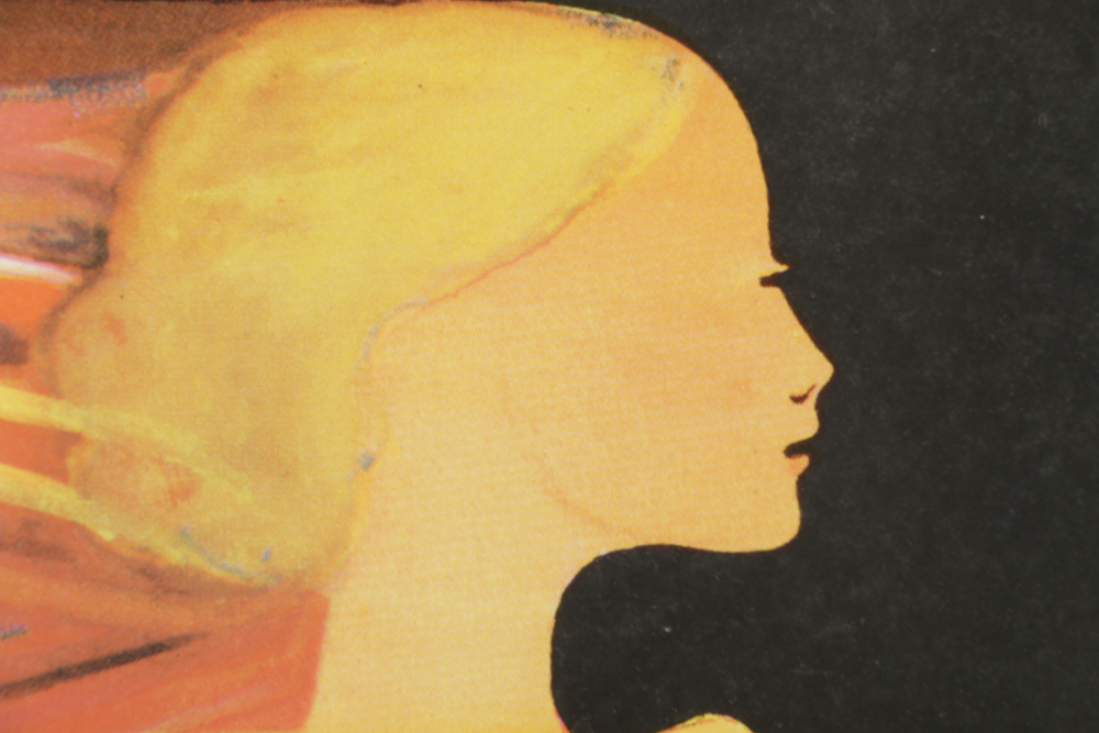 Half-Tone Poster Print on Paper for "The Folk Dance Ensemble"