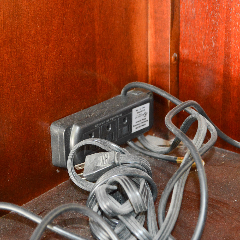 Ornate Federal Style Media Armoire by Universal Furniture