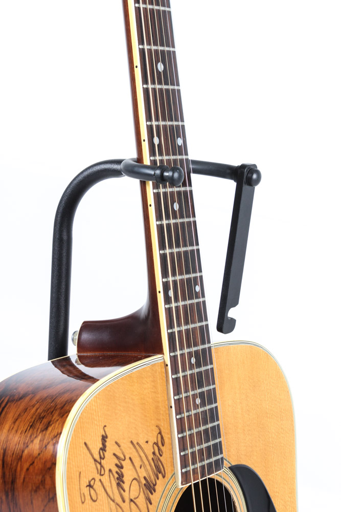 Willie Nelson and Others Signed Ventura V-35 Acoustic Guitar