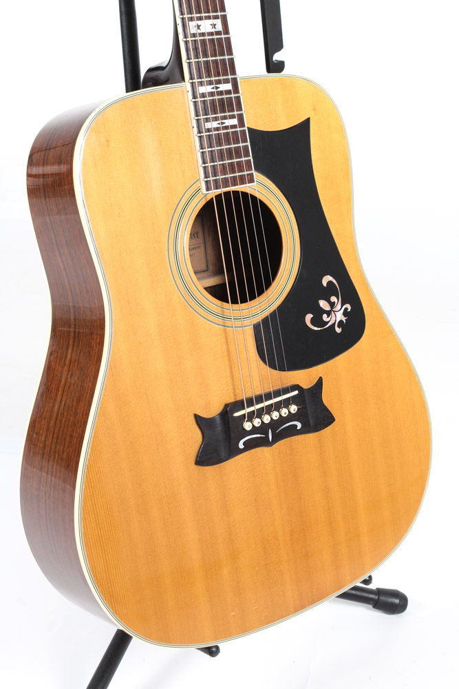 Vintage Ibanez Artist Model Acoustic Guitar and Case