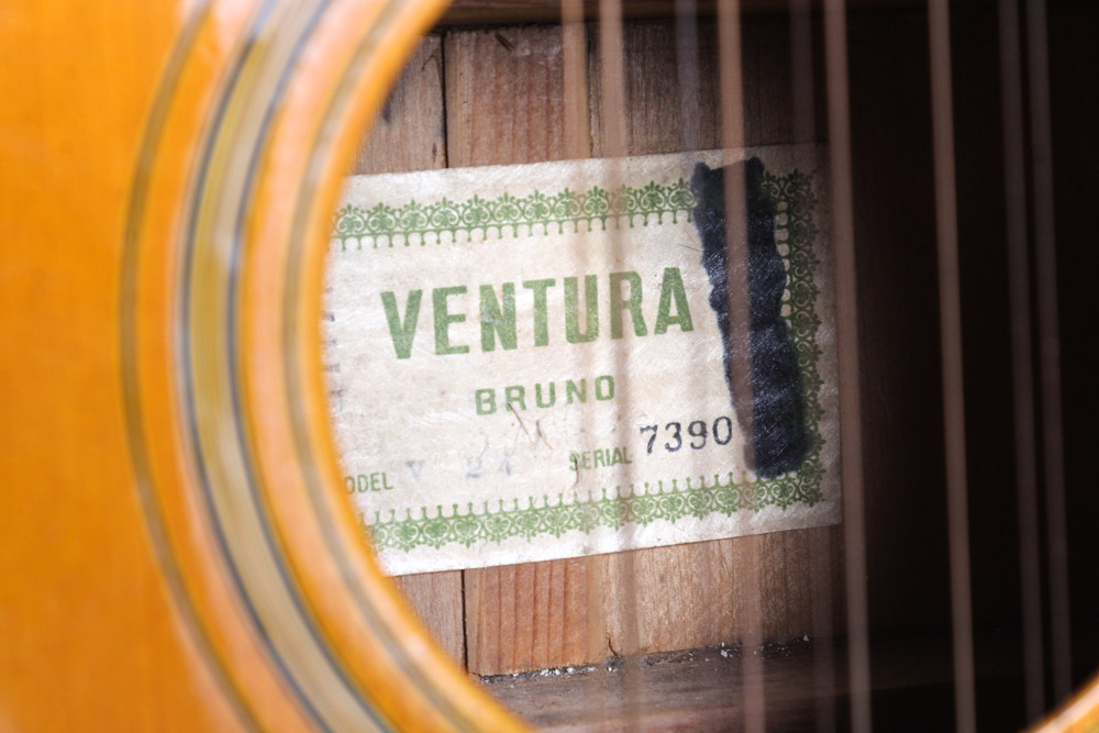 Vintage Ventura V-24 12-String Acoustic Guitar with Case