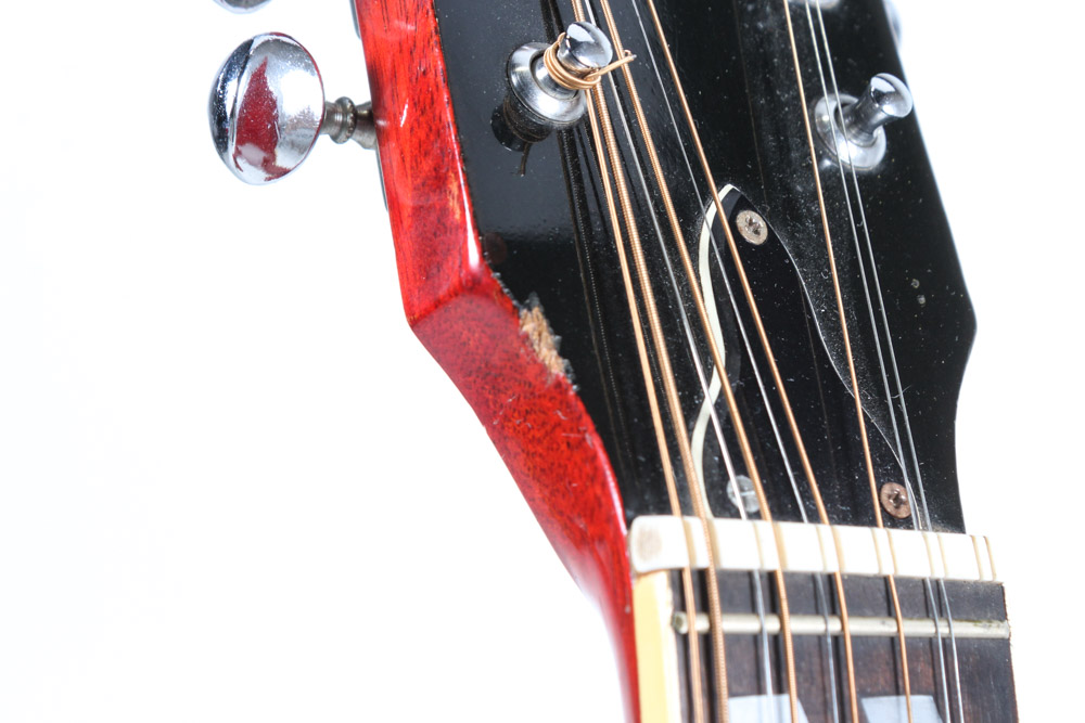 Vintage Ventura V-24 12-String Acoustic Guitar with Case