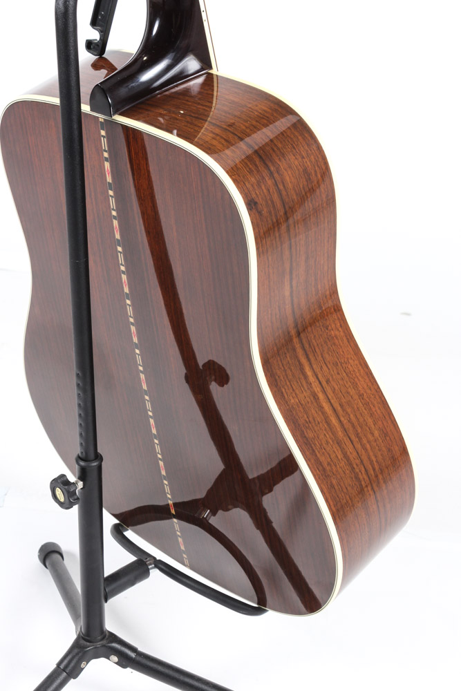 Vintage Ibanez Artist Model Acoustic Guitar and Case