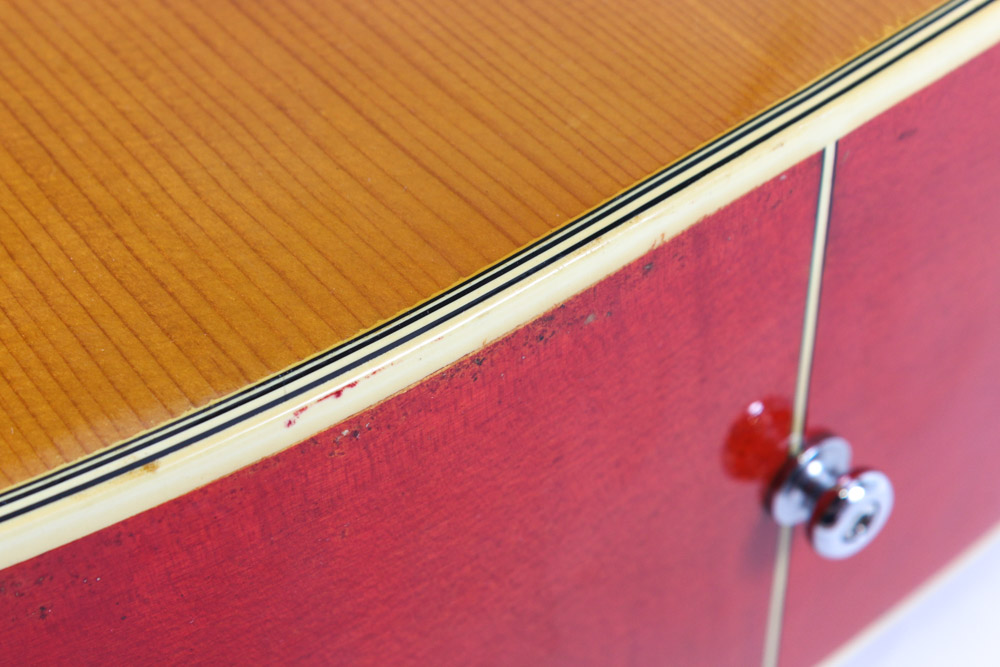 Vintage Ventura V-24 12-String Acoustic Guitar with Case
