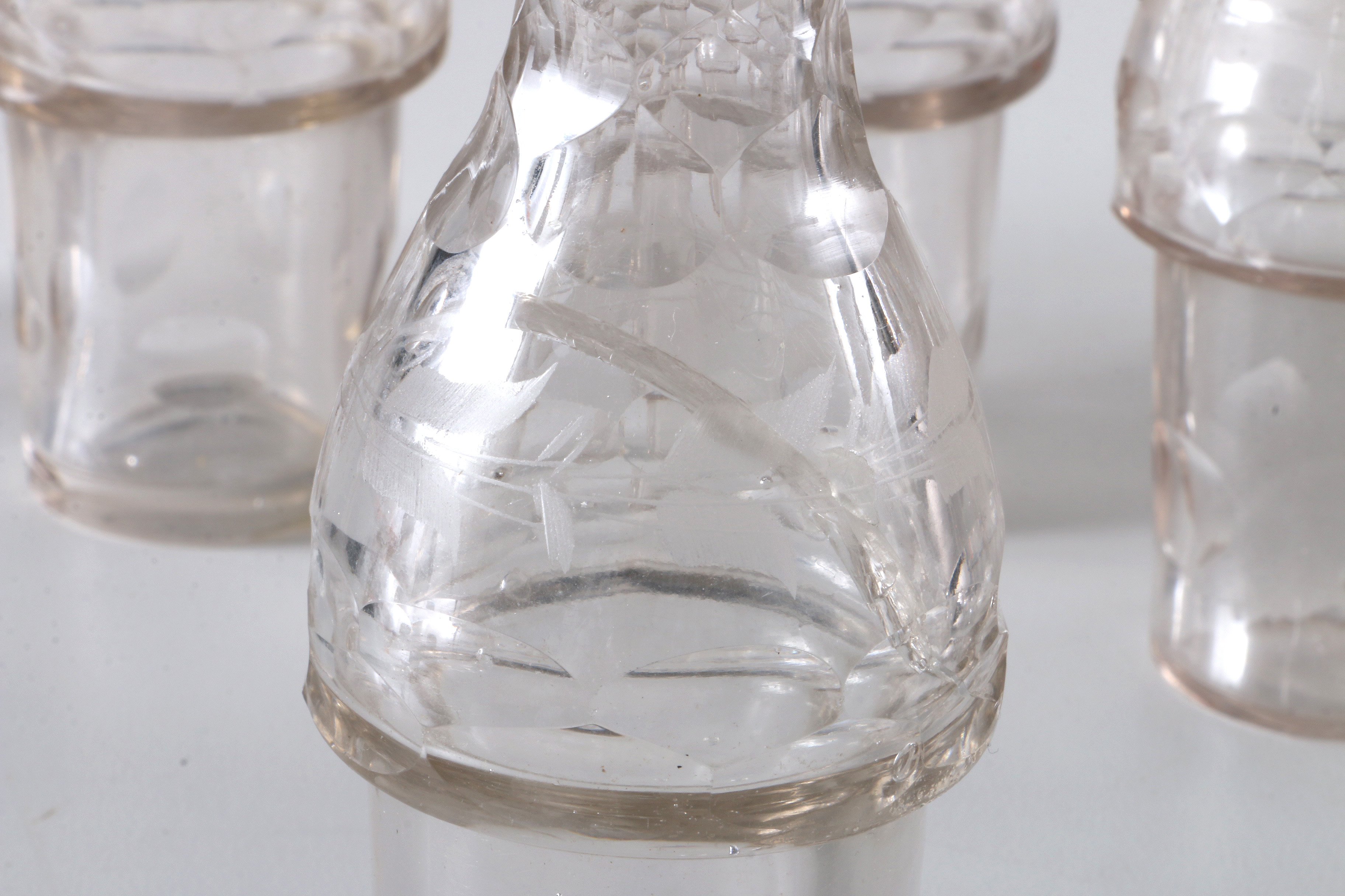 Rogers, Smith & Co. Condiment Server and Glass Bottles