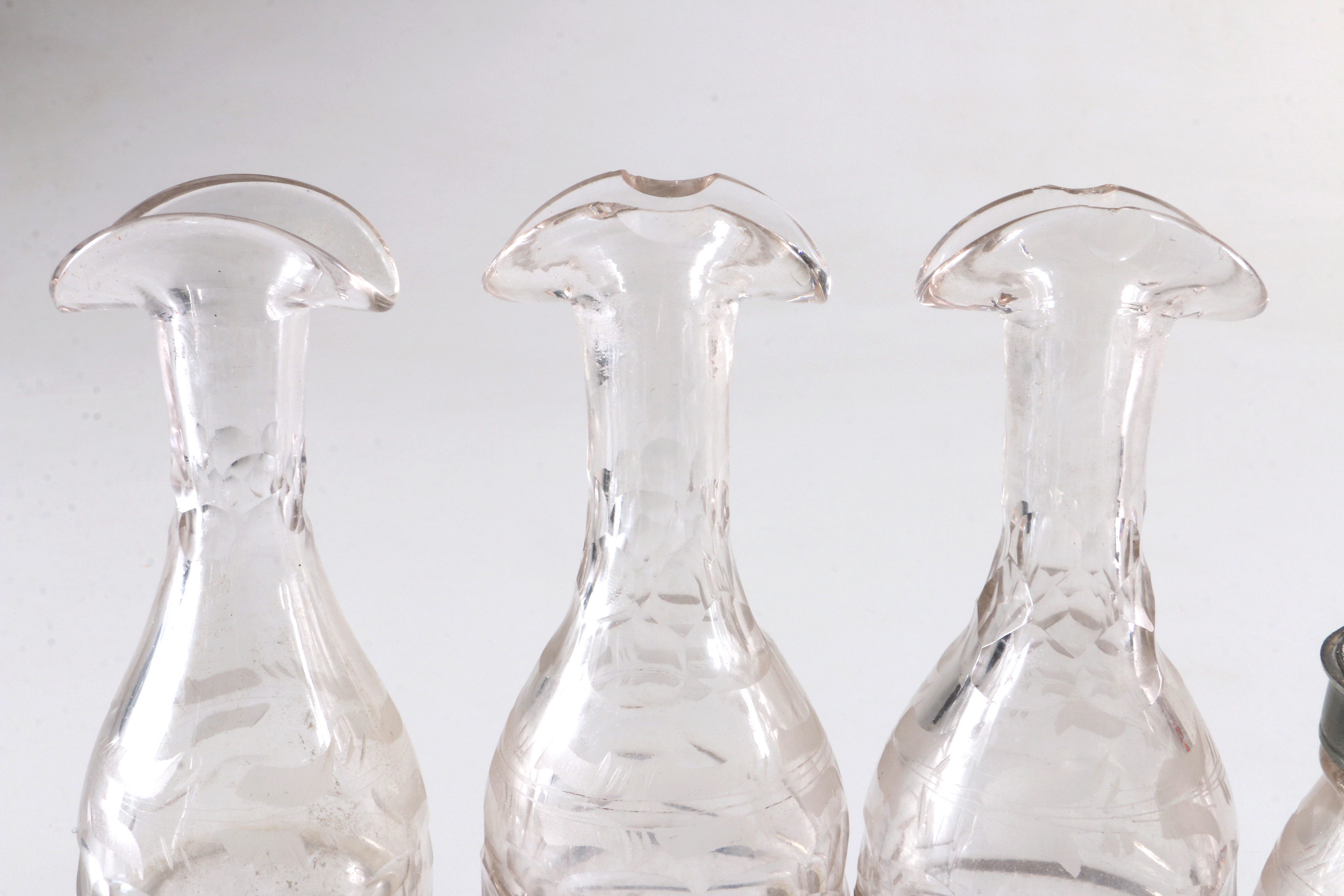 Rogers, Smith & Co. Condiment Server and Glass Bottles