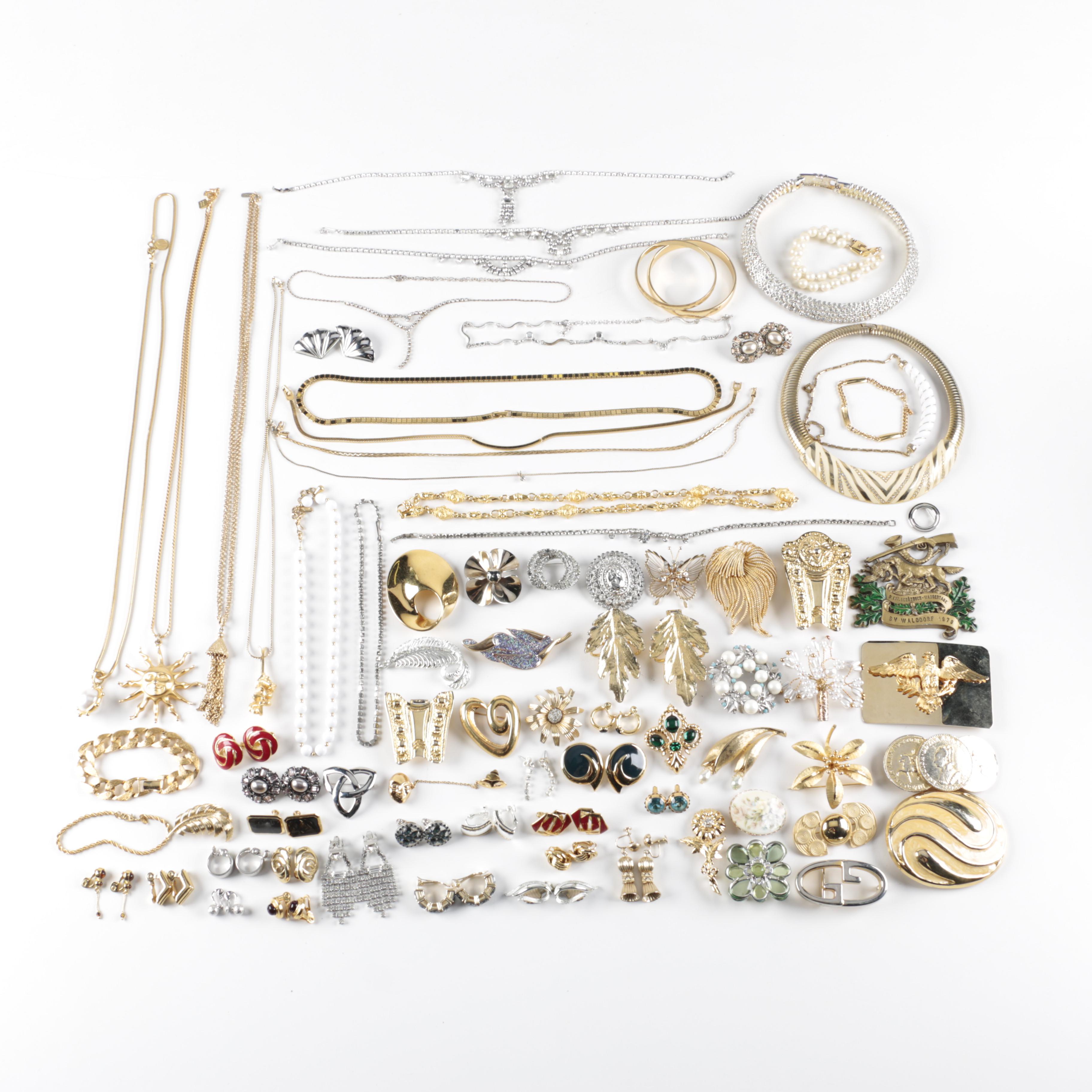 Costume Jewelry Featuring Monet and BSK