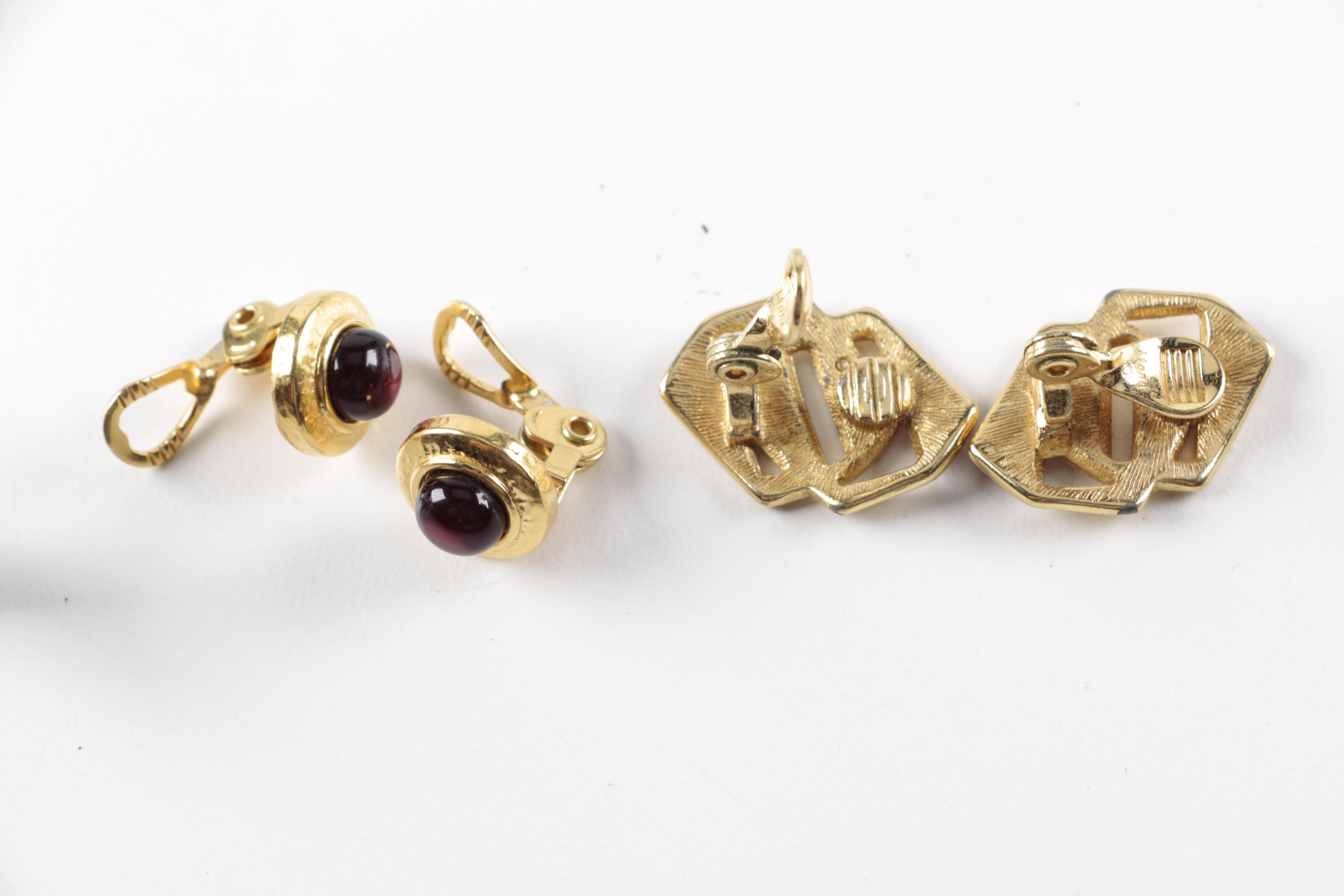 Costume Jewelry Featuring Monet and BSK