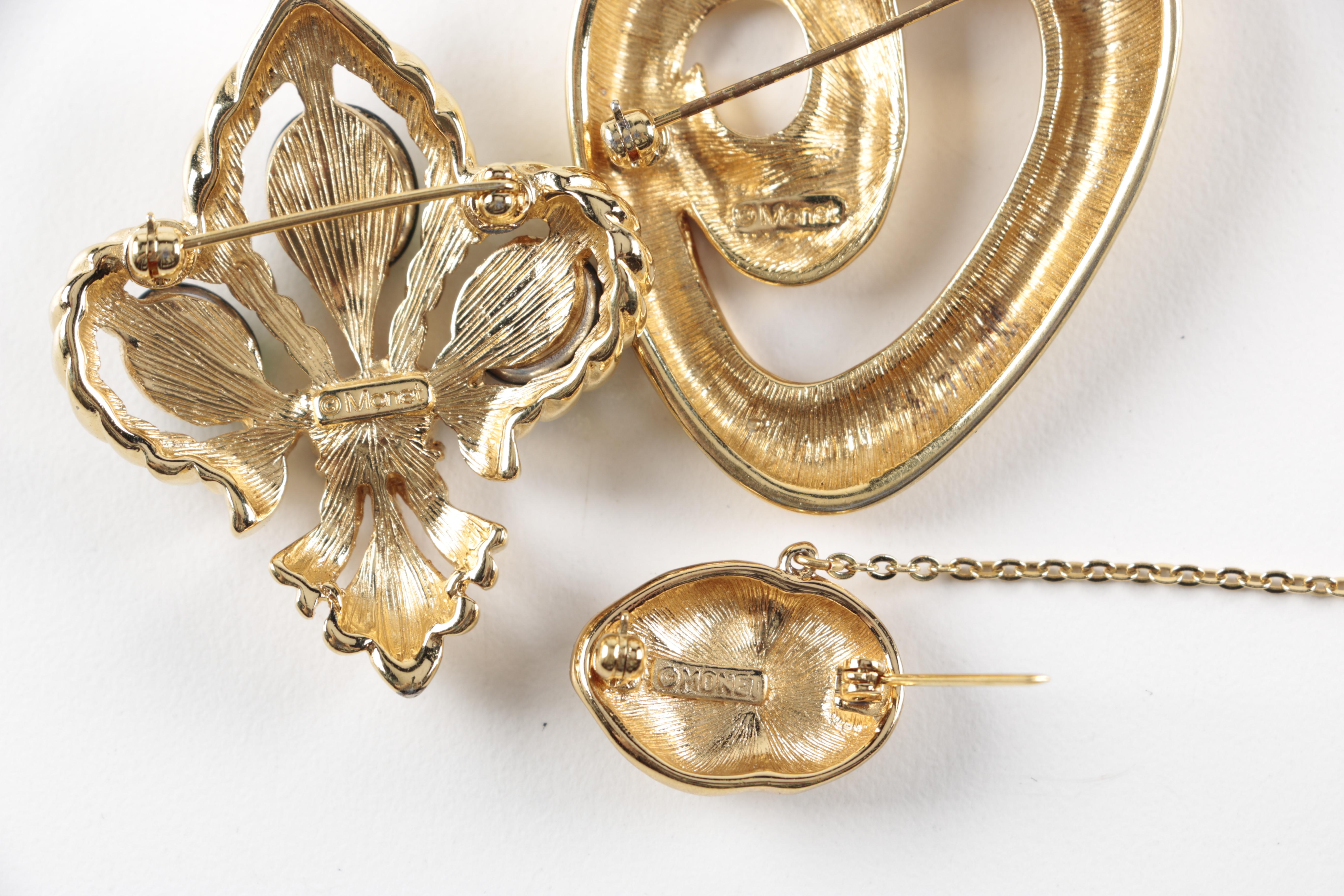 Costume Jewelry Featuring Monet and BSK