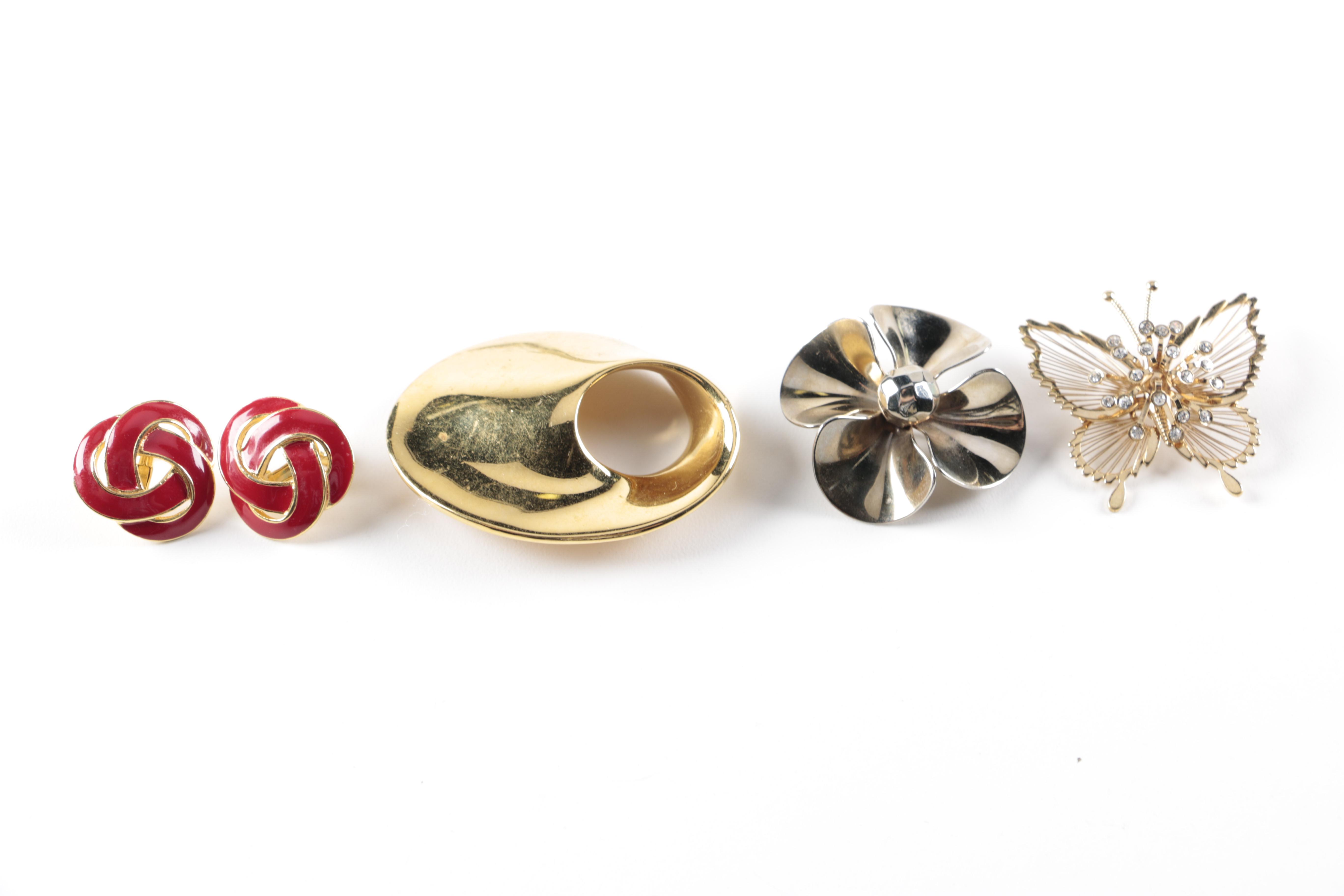 Costume Jewelry Featuring Monet and BSK