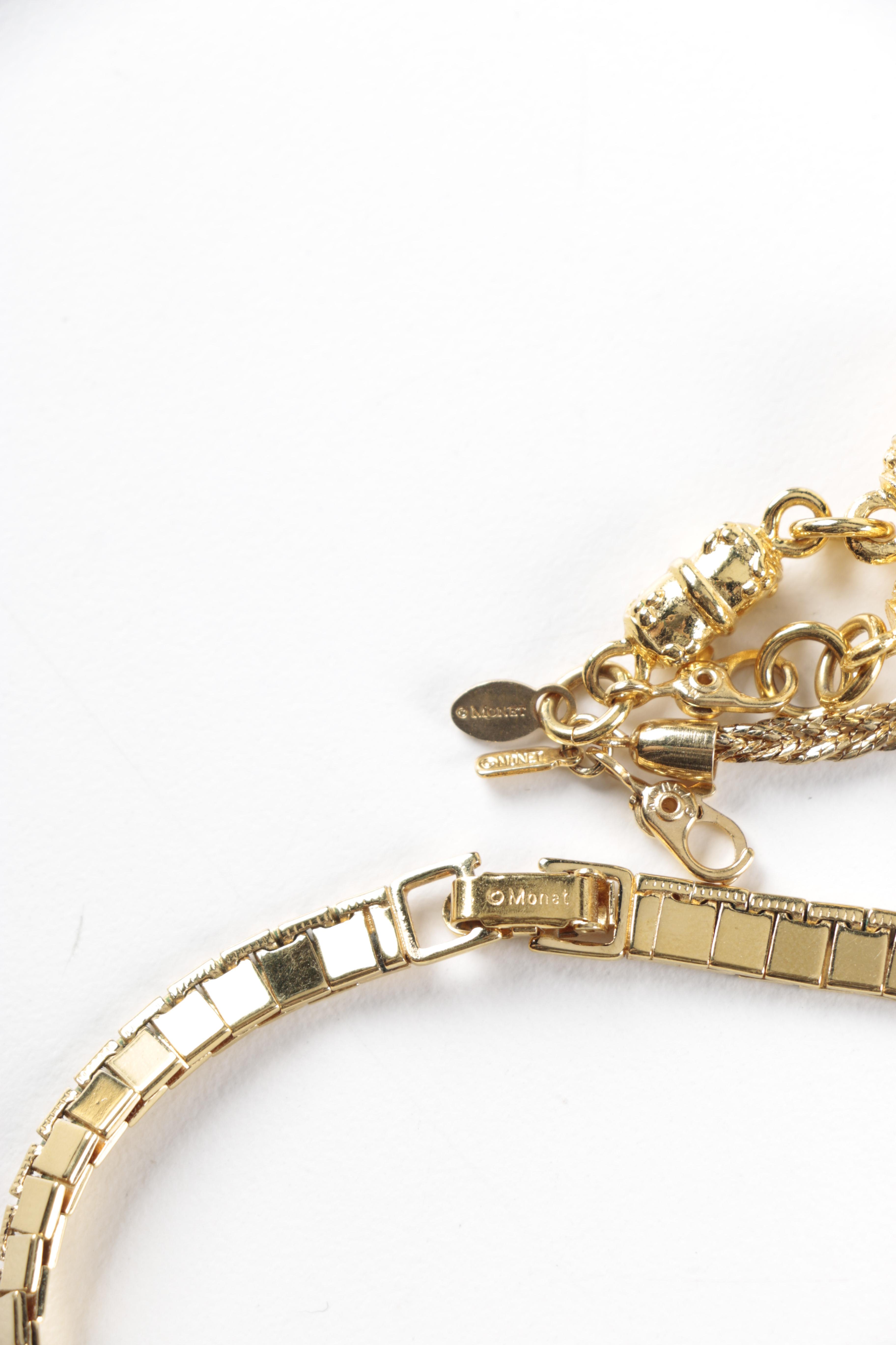 Costume Jewelry Featuring Monet and BSK