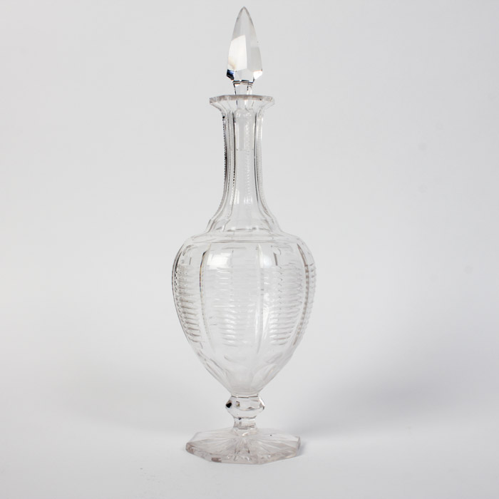 Antique Footed Decanter