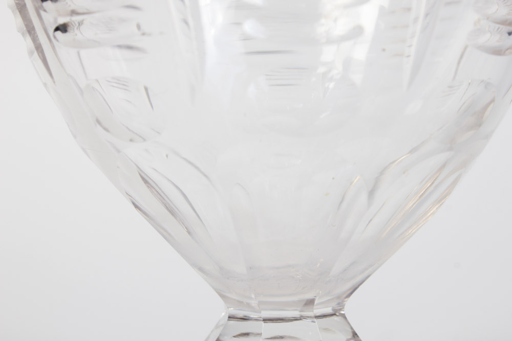 Antique Footed Decanter