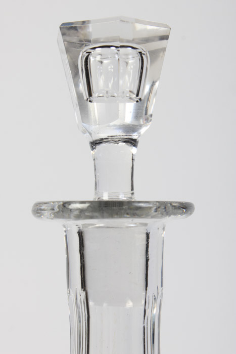 Crystal Decanter with Rounded Base