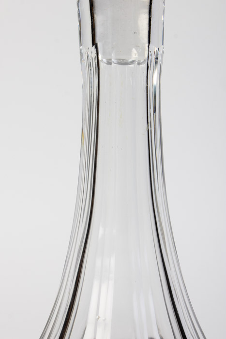 Crystal Decanter with Rounded Base