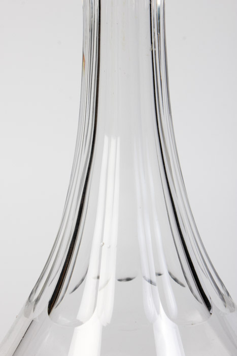 Crystal Decanter with Rounded Base