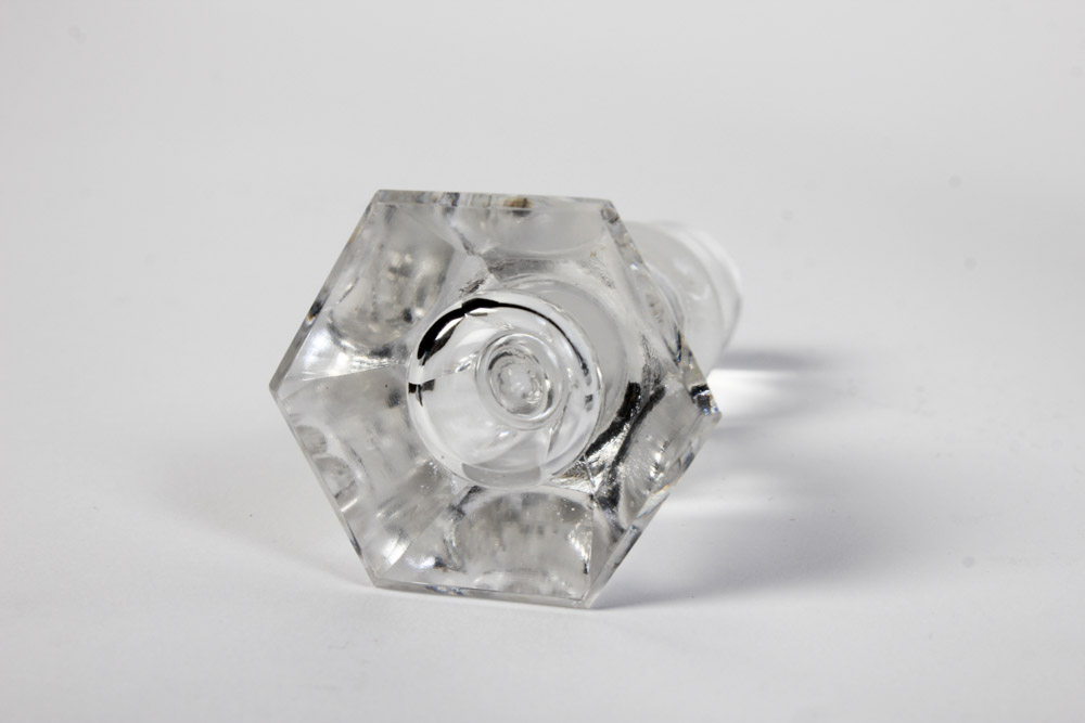 Crystal Decanter with Rounded Base