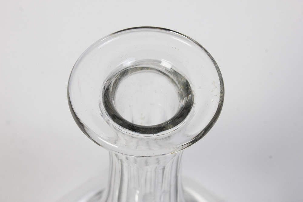 Crystal Decanter with Rounded Base