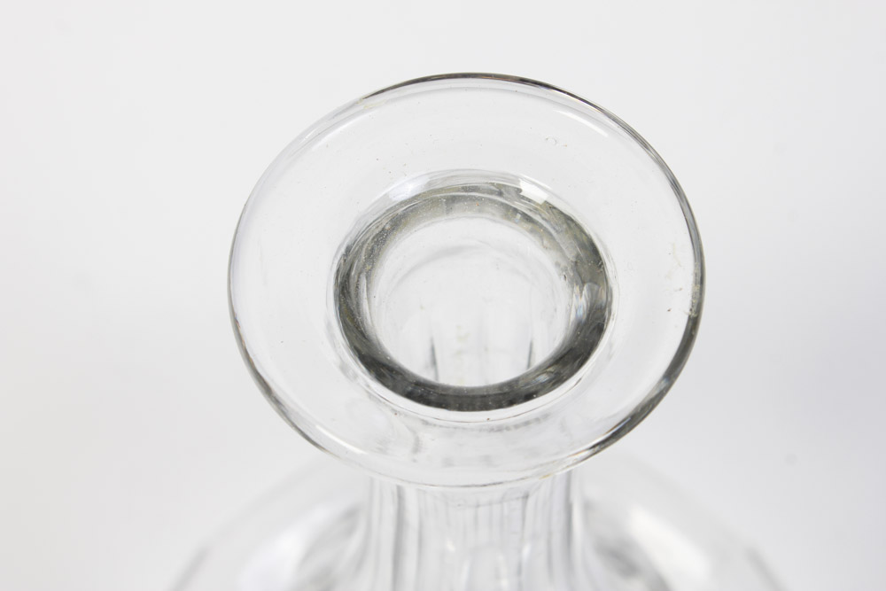 Crystal Decanter with Rounded Base