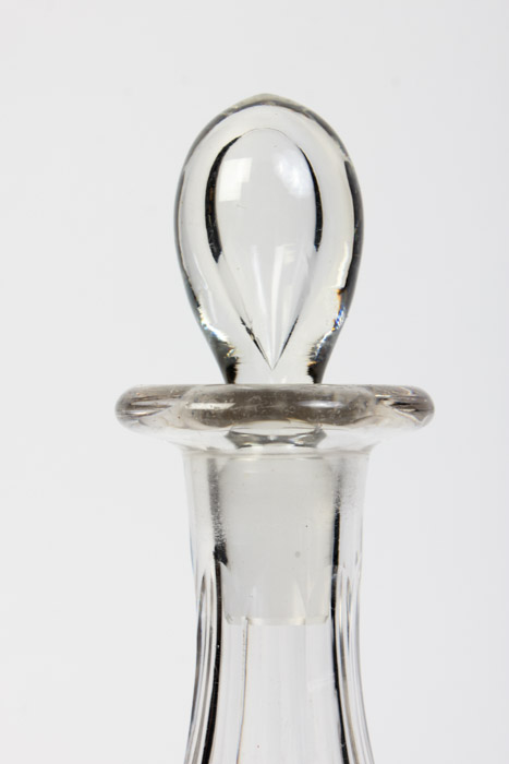 Glass Decanter with Balloon Shaped Stopper