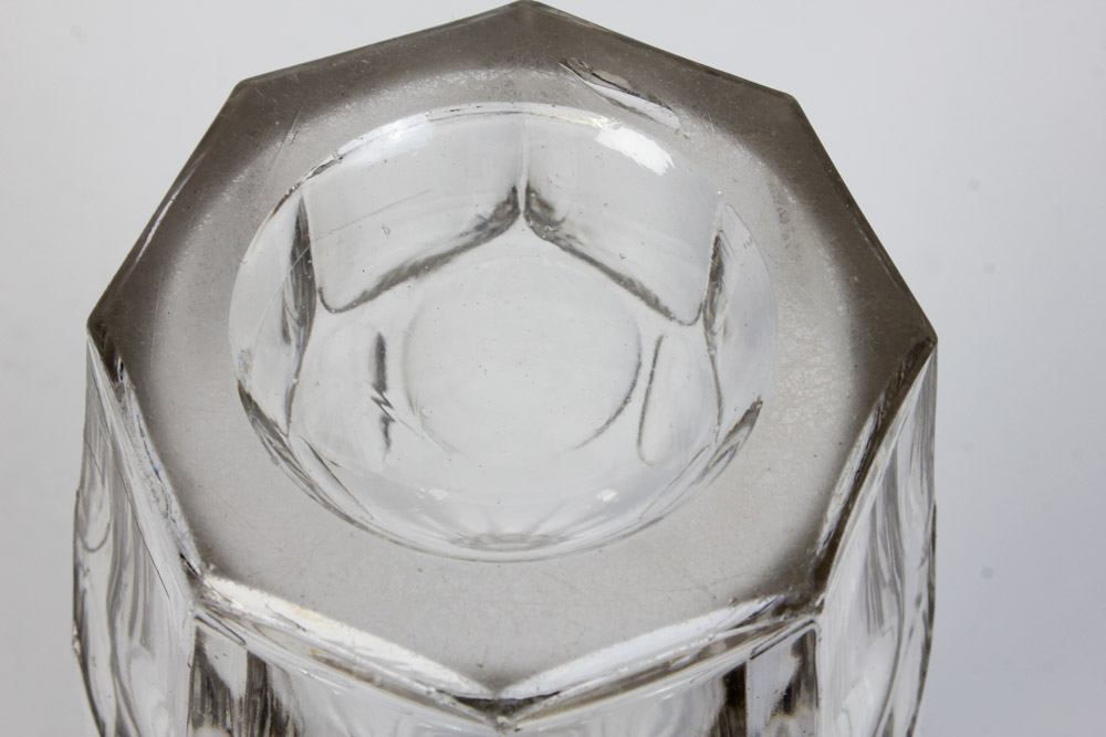 Glass Decanter with Balloon Shaped Stopper