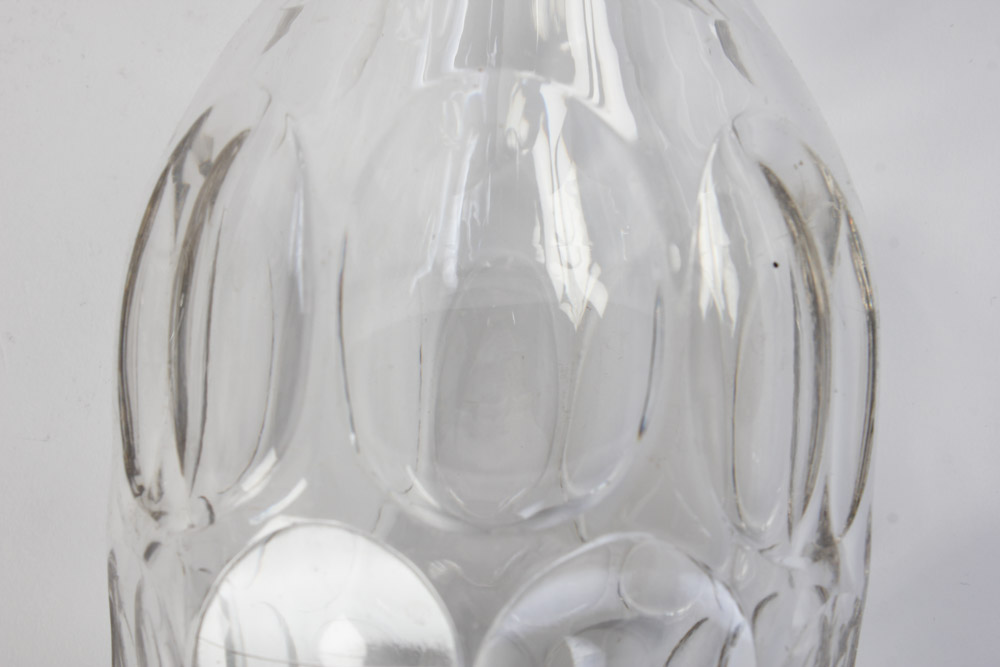Glass Decanter with Balloon Shaped Stopper