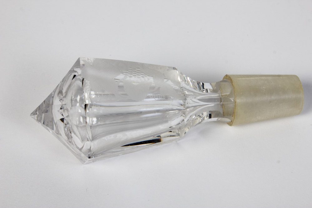 Hand Etched Crystal Decanter