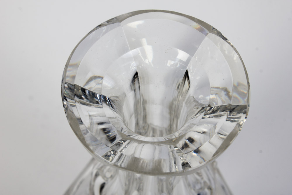 Hand Etched Crystal Decanter