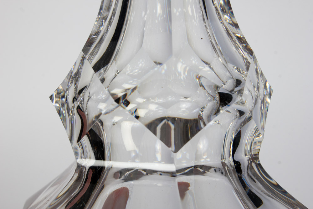 Hand Etched Crystal Decanter