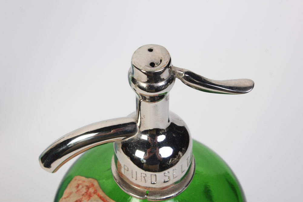 Collection of Vintage Seltzer Bottles