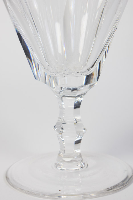 Collection of Crystal Glasses Featuring Baccarat and Waterford