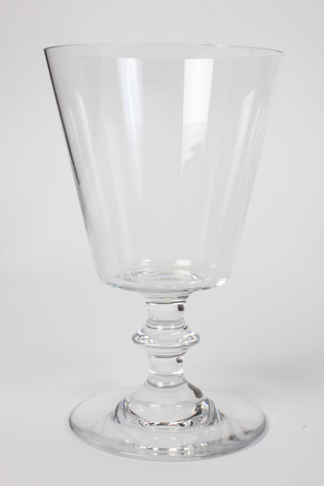 Collection of Crystal Glasses Featuring Baccarat and Waterford