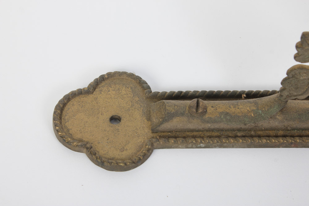 Gold Tone Bracket with Grape Motif