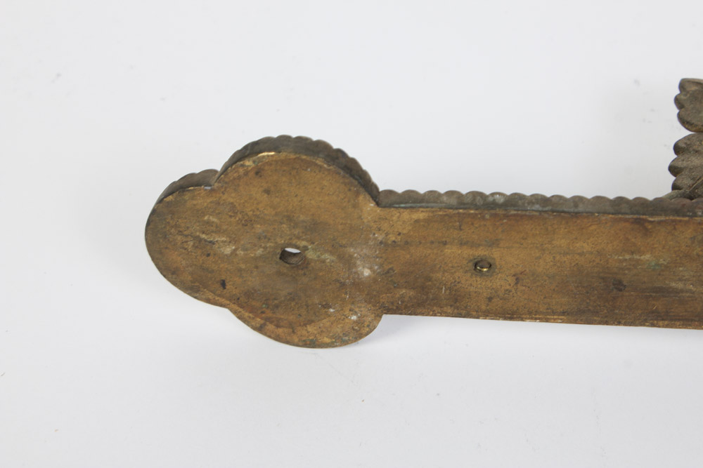 Gold Tone Bracket with Grape Motif