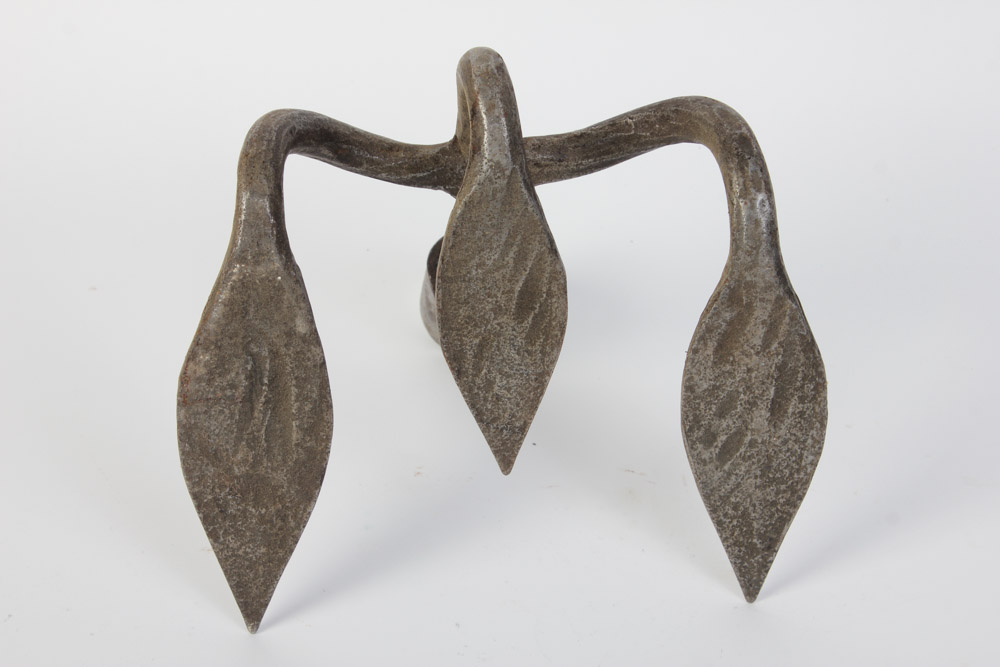 Antique Iron Rake and Spear